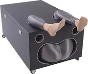 HCUDFN BDSM Bondage Set - Erotic Toy Box for SM Games - Wooden Pillory and Floor Pillory Bondage Set for Women Couples