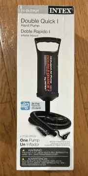 Intex Double Quick Hand Pump - Air Pump For Inflatables