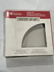 Daltile RE15BA780CC1P Ceramic Corner Shelf- bright white
