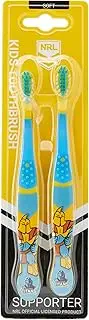 NRL Kids Titans Mascot Toothbrush (Pack of 2)