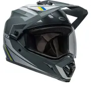 BELL MX-9 Adventure MIPS Alpine Gray Blue Adventure Helmet