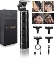 Hair Clippers for Men, T Blade Trimmer, Professional Zero Gapped Hair Trimmer, 0
