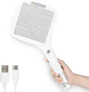 Electric Fly Swatter Rechargeable Mosquito Zapper Bug Zapper Racket Fly Kille...