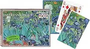 Piatnik Van Gogh Iris Bridge Double Deck Playing Cards