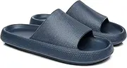 [Tarramarra] Unisex Pillow Slides Super Soft House Slippers Cloud Sliders Non-Slip Open Toe Soft Slippers