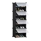 8 Tier Shoe Rack Organizer Sneaker Footwear Storage Stackable Stand Cabinet Port