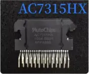 2pcs AutoChip AC7315HX Zip car audio power amplification RH