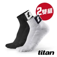 在飛比找momo購物網優惠-【titan 太肯】2雙組_側向運動襪 Elite(羽球、網