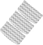 Yardenfun Steam Mop Pads Replacement Set 3 Pieces for Steam Mop S1000/S1000A/S1000C/S1000WM/S1001C White Duster Covers