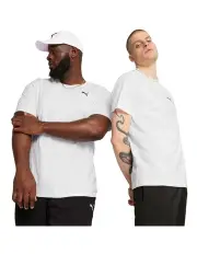 [Puma] Essentials Small Logo Tee in White