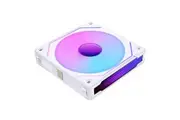 Lian Li SL120 1 120mm Reverse ARGB Reverse Blade White (1 Pack) [12RSLIN1W]