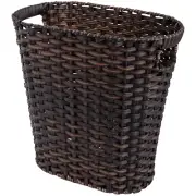 Wicker Trash Can, 19 Liters/5 Gallons, Decorative Waste Basket for Bathroom/Bedr