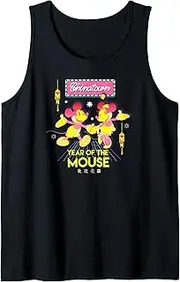 [Disney] Mickey and Minnie Chinatown Year of the Mouse Tank Top