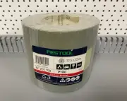 Festool 201109 Granat P180 Non-Perforated Paper Backed Hand Sanding Roll, 115mm