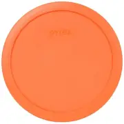 Pyrex Orange Plastic Round 6 / 7 Cup Storage Lid Cover 7402-PC for Glass Bowl