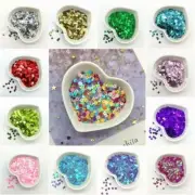 3-6mm Flat Round Sequins PVC Loose Sequin Sewing Paillettes DIY Crafting Glitter