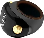 Ring Counter - Smart Ring Counter | Digital Finger Tally Clicker with Electronic Digital Display, Prayer Beads Tally Counting Tool, Manual Counting Tool for Golf, Goods, Lap, Knitting