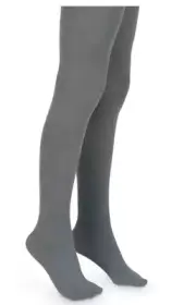 JEFFERIES SOCKS Dark Gray Tights NIP Girls 2-4 years
