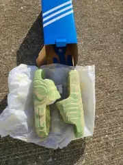 Adidas Adilette 22 Slides Magic Lime St Desert Sand (Size 9) Ready To Ship!