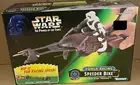 Star Wars Power of the Force POTF Green Card Speeder Bike Vehicle