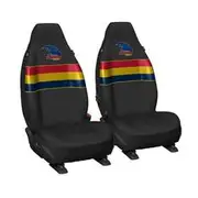 AFL Seat Covers, size 60, built in headrest, front pair - Adelaide Crows - PPAFLCRO6/2