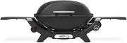 Weber Q Gas BBQ (Q2000N - Latest 3rd Generation) - LPG Midnight Black