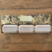 NEW & SEALED Vintage ARAMIS Bath Soap 4.25oz Box of 3 USA NOS