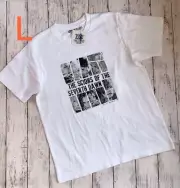 L(JPN) size Uniqlo Final Fantasy 35th Anniversary FF14 T-shirt White from Japan