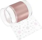 VICASKY Set Nail Stamp Nail Polish Stamper Fingernails Template Stencil Stamps Nail Tools for Nail Art Stencils Manicure Template Nail Print Stamper Stamp Nail Tool Rose Gel