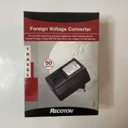 Recoton Foreign Travel Voltage Converter. (220-240 Volts AC) to US(110-120 Volt)