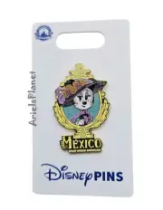 2024 Disney Parks Epcot Mexico Pavillion World Showcase Minnie Mouse Pin