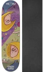 Meow Skateboards Cosmic 7.75" Skateboard Deck + griptape