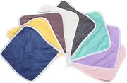 KAILIKETIY 8pcs Flannel Face Towel Bath Towel Hand Towels Facial Towels Towel Washcloths for Washcloths Muslin Washcloths Newborn Towels Coral Fleece