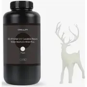 Creality Water Washable LCD UV Resin White, 1KG, with Plastic Bottle Compatible with 90% LCD Resin Printers, Especially Creality Printers! [3302010051]