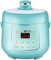 Electric Pressure Cooker 2-3 people Mini Smart Small Automatic Rice Cooker LCD Display Light Blue SY-25YC8010P