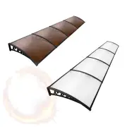 Instahut Window Door Awning Canopy Patio UV Sun Shield 1mx4m DIY