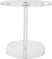 TINEASUR Rotatable Eyeglasses Display Rack with Jewelry Tray Holder for Sunglasses and Accessories Elegant Acrylic Organizer for Home and Office Use