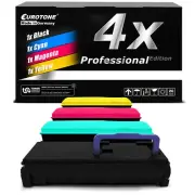 4x Eurotone Pro Toner Replaces Kyocera TK-570C TK-570K TK-570M