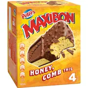 Peters Maxibon Honeycomb 4 pack