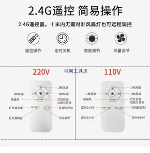 【免運】110V 風扇吸頂燈 隱形風扇 吊扇燈 風扇燈 亞馬遜批發新款風扇燈簡約創意圓形吸頂燈110V風扇吸頂LED燈具