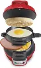 Breakfast Sandwich Maker with Egg Cooker Ring Perfect for Busy Mornings