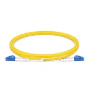10 New LC/LC DX SM 2.00 PVC 2M Fiber Optic Patch Cables