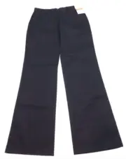 Arrow Pants Girls 16 Blue Flat Front School Uniform Adjustable Waist Pants New