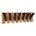 Coat Rack Wall Mount, Wood Coat Hooks Wall Mounted with 7 Hooks