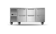 Skope ProSpec Six Drawer Three Bay Underbench GN 1/1 Fridge - Under Bench Fridges (PG11.UBR.3.D6) - PG11.UBR.3.D6
