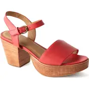 Fortress Hannah Platform Clog Sandal in Coral at Nordstrom, Size 35