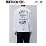 日本正品NEIGHBORHOOD NH-2 C-TEE LS  梵文 字母 長袖T恤 潮流 滑板22SS