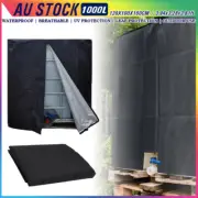 1000L IBC Tank Cover Sun UV Protective Hood Rain Water Tank Container Foil NEW