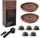 5pcs Reusable Coffee Pods for Nespresso Vertuoline Refillable Coffee Capsules...