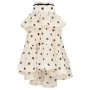 [ZIMMERMANN] Crush High-Low Tiered Skirt